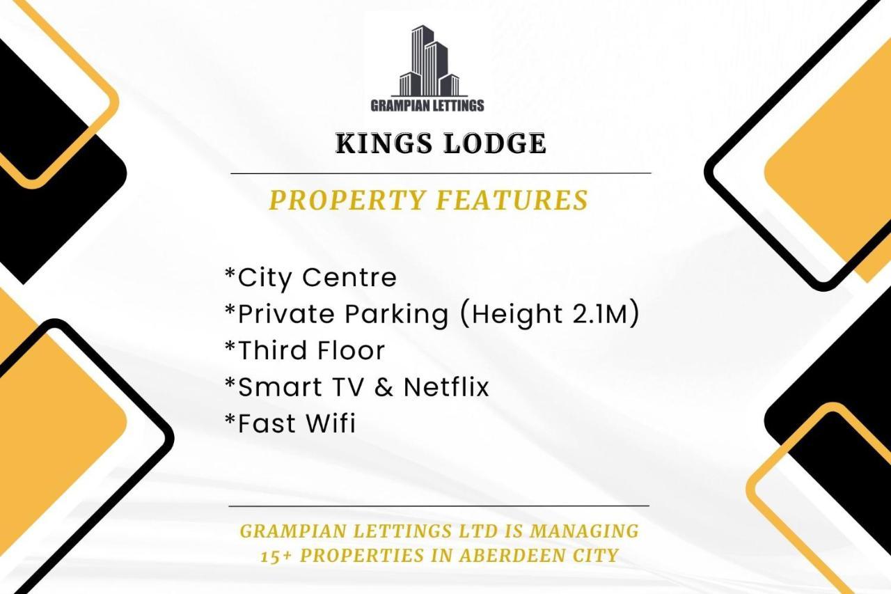 Kings Lodge - Grampian Lettings Ltd Aberdeen Exteriör bild